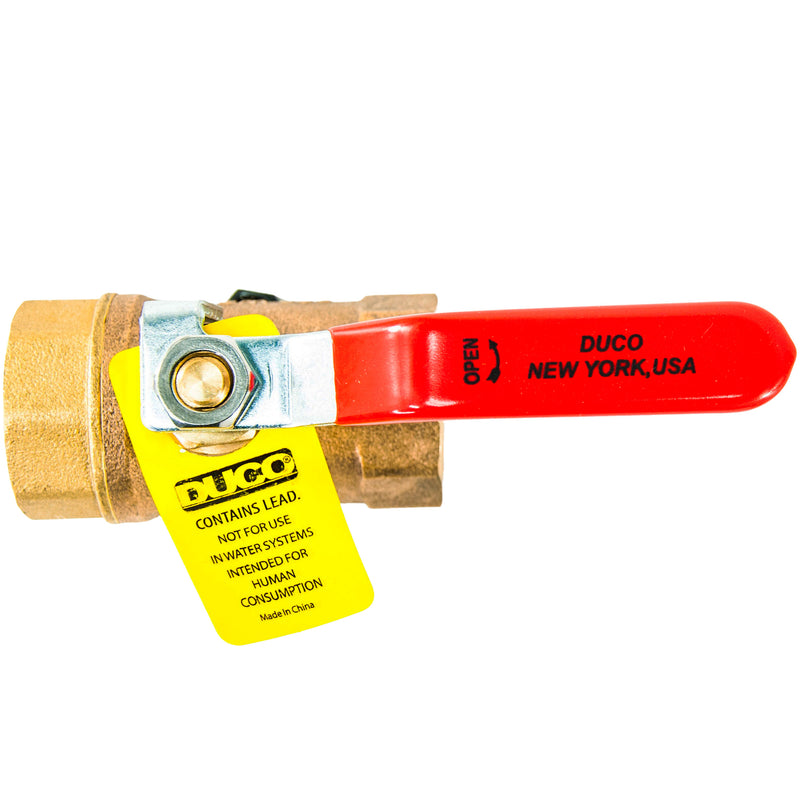 Load image into Gallery viewer, Bronze Ball Valve 200 WSP FNTP x FNPT
