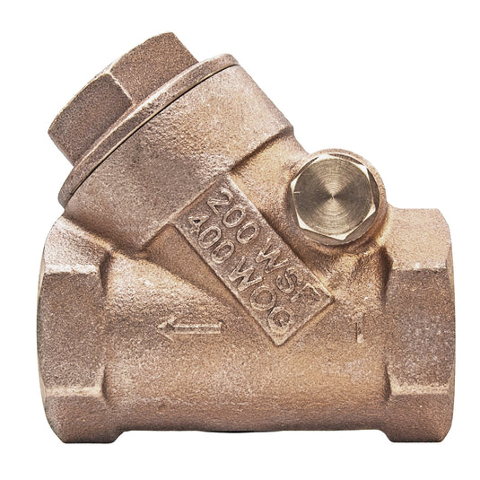 Bronze Swing Check Valve Y Pattern 200 WSP