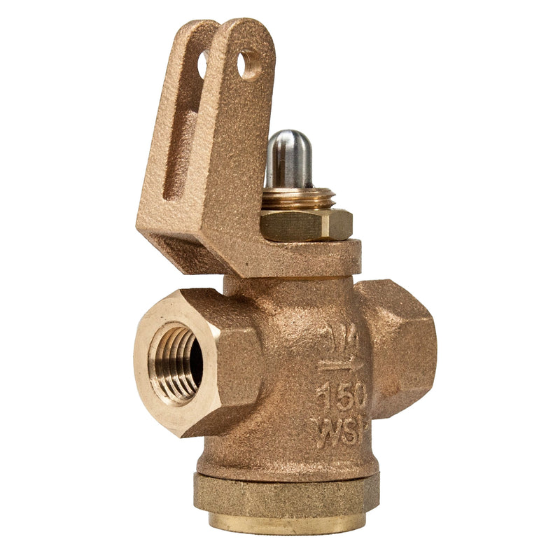 Load image into Gallery viewer, Bronze Whistle Valve 150 WSP 1/4&quot; NPT (STEAM)
