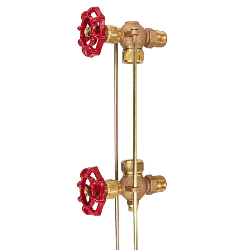 Load image into Gallery viewer, Bronze Water Gauge Valve Set for Boiler Steamer Return Tank SS Ball Check
