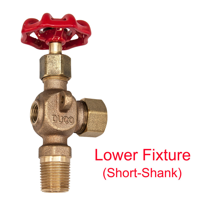 Load image into Gallery viewer, Bronze Water Gauge Valve Set for Boiler Steamer Return Tank
