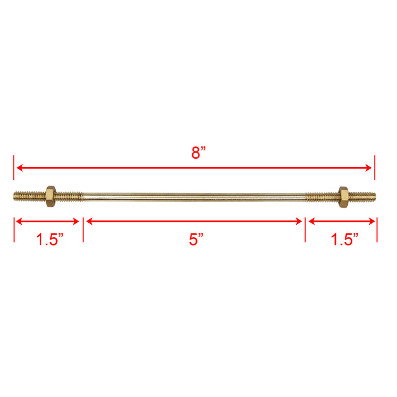 Load image into Gallery viewer, Brass Float Rod Link 1/4&quot; NPT for Float Valve in Return/Condensate Tank
