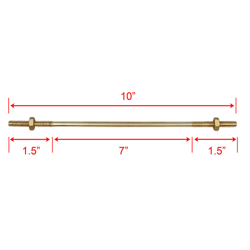 Load image into Gallery viewer, Brass Float Rod Link 1/4&quot; NPT for Float Valve in Return/Condensate Tank
