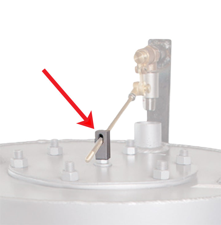 Load image into Gallery viewer, Brass Float Rod Link 3/8&quot; NPT for Float Valve in Return/Condensate Tank
