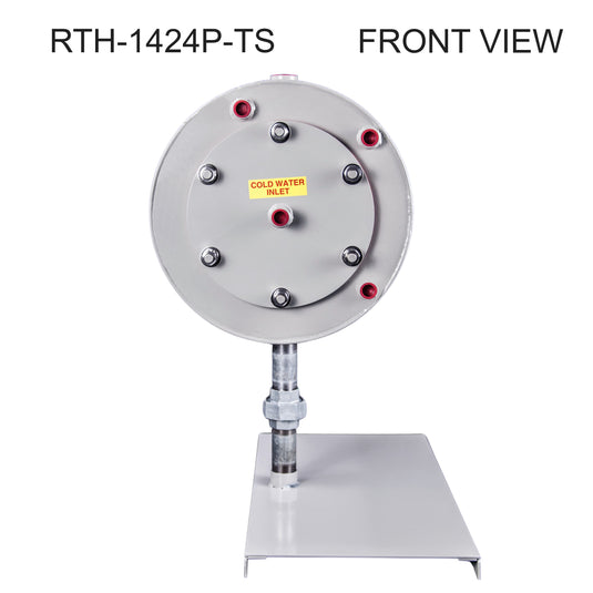 Stainless Steel Pipe-Mount Horizontal Return Tank with Stand P-Series