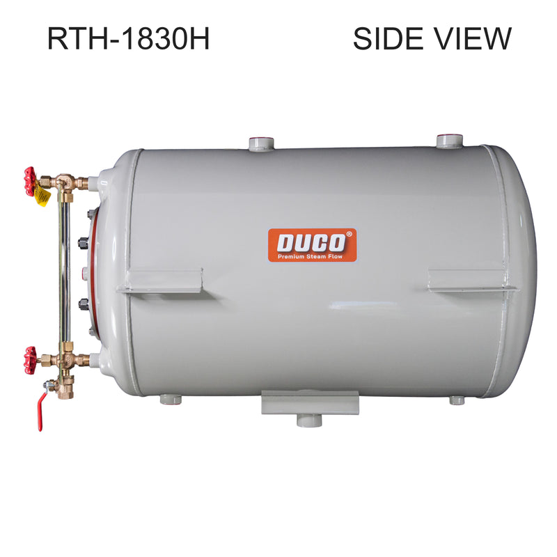 Load image into Gallery viewer, Stainless Steel Horizontal Return Tank with Valves H Series
