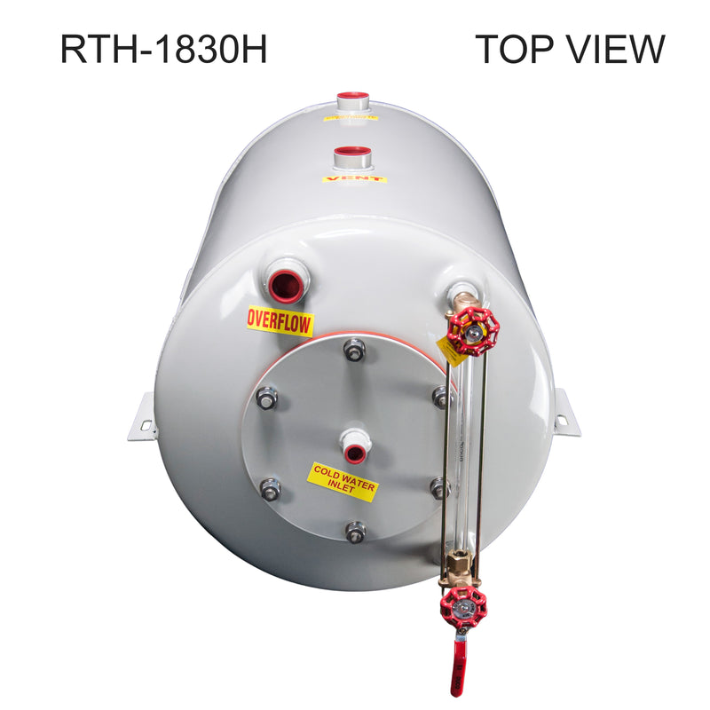 Load image into Gallery viewer, Stainless Steel Horizontal Return Tank with Valves H Series
