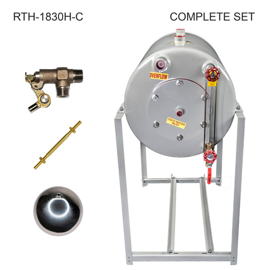 Stainless Steel Horizontal Return Tank Complete H-Series