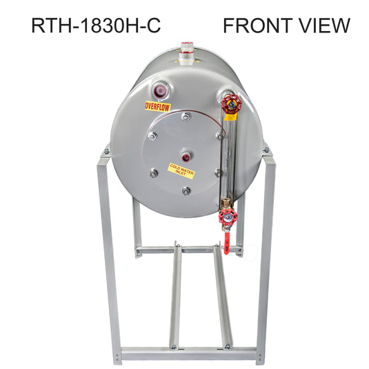 Stainless Steel Horizontal Return Tank Complete H-Series