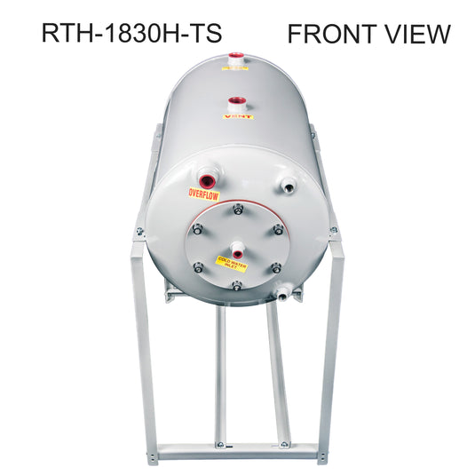 Stainless Steel Horizontal Return Tank with Stand H-Series