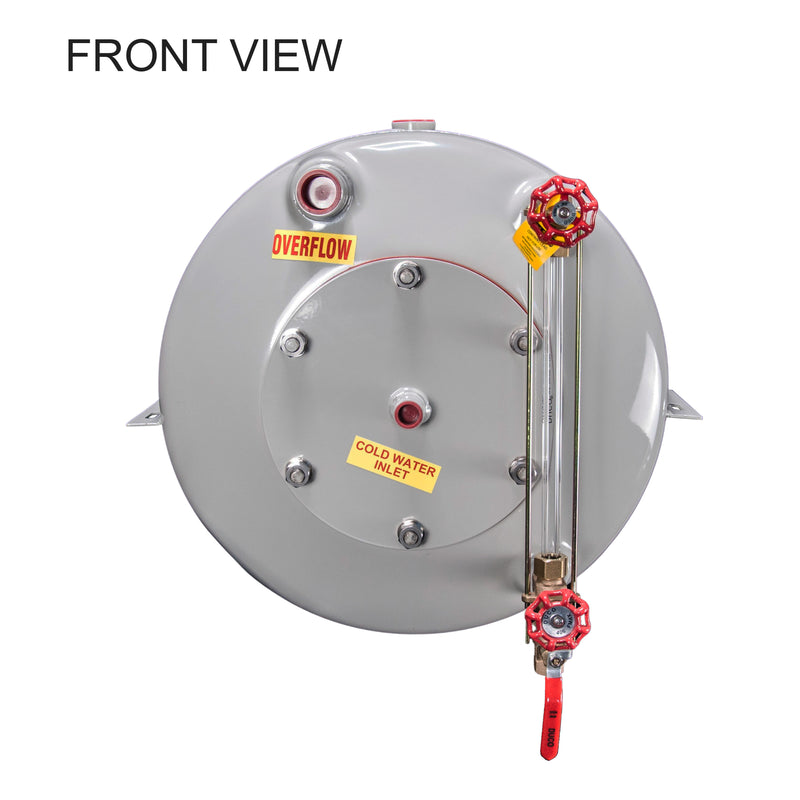 Load image into Gallery viewer, Stainless Steel Horizontal Return Tank with Valves R-Series
