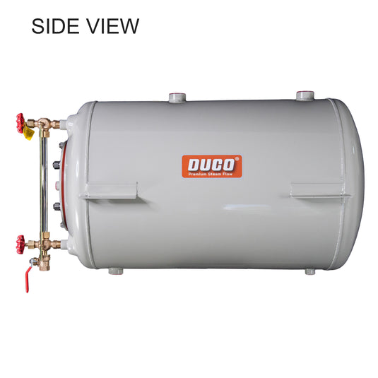 Stainless Steel Horizontal Return Tank with Valves R-Series