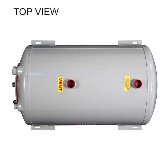 Stainless Steel Horizontal Return Tank with Stand R-Series