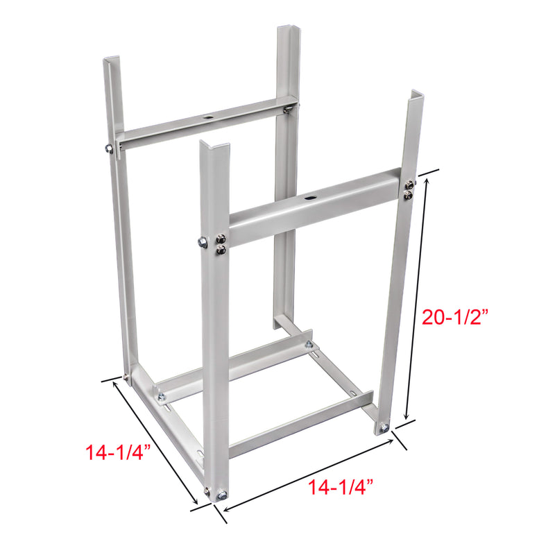 Load image into Gallery viewer, Steel Vertical Frame-Mount Stand for Return Tank
