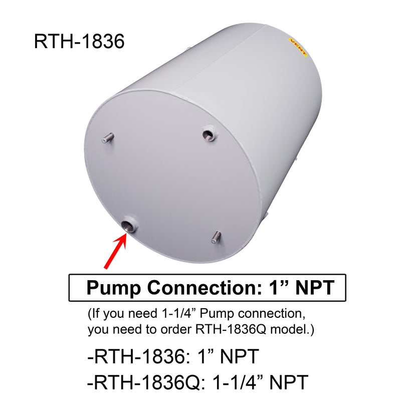 Load image into Gallery viewer, Stainless Steel Vertical Return Tank with Valves F-Series
