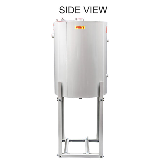 Stainless Steel Vertical Return Tank with Stand F-Series