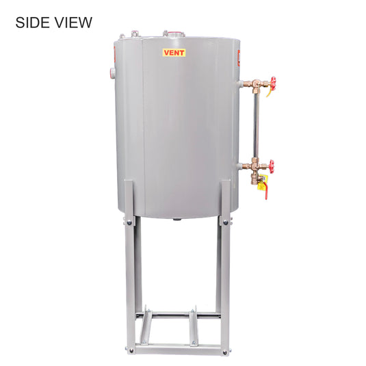 Stainless Steel Vertical Return Tank Complete F-Series