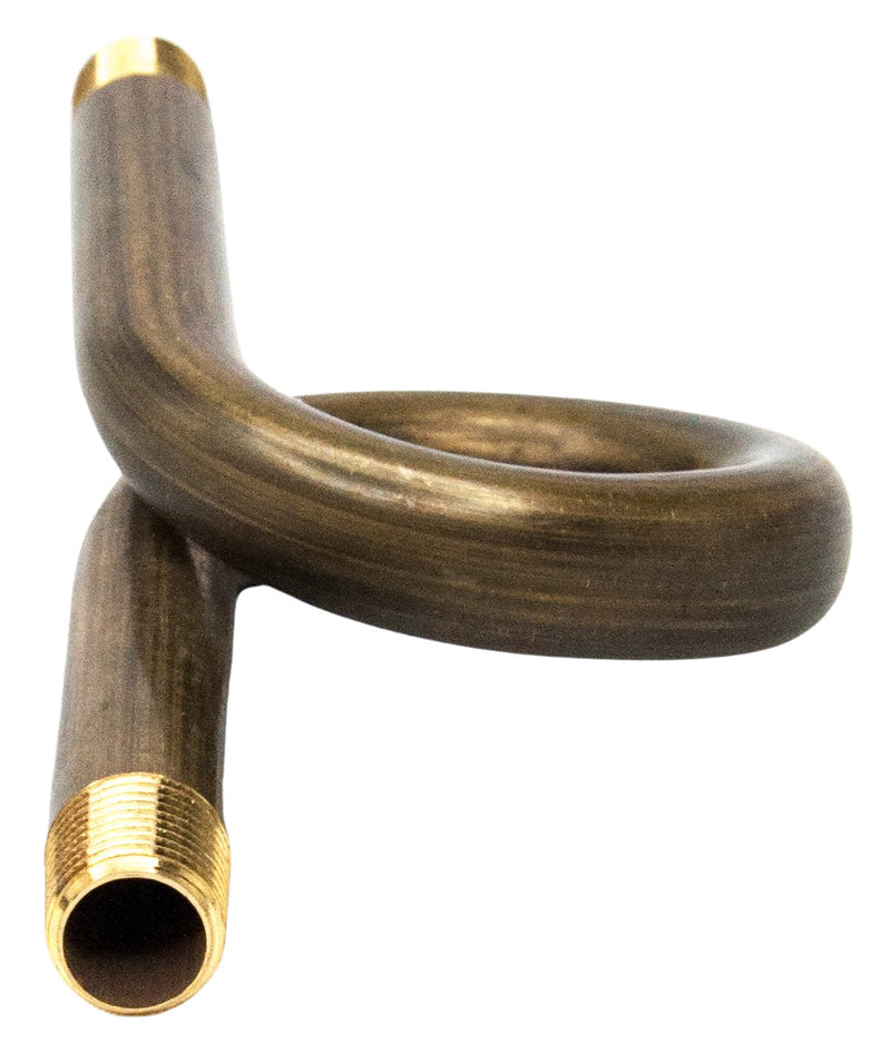 Load image into Gallery viewer, High Pressure Siphon Pigtail 1/4&quot; NPT 180° Coil Brass for Steam
